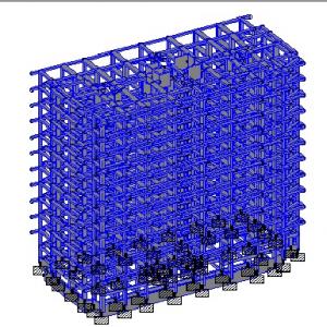 3D Preview Of structuref of Resident building